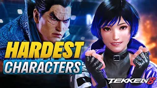 The HARDEST Characters To Learn in Tekken 8