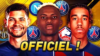 LES NOUVEAUX GROS TRANSFERT DU PSG À L'ÉTÉ 2024 ! GUIMARAES, OSIMHEN ET LENY YORO APRÈS MBAPPÉ 🛫 ?!