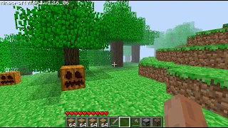 Minecraft alpha 1.2.6_06 и Minecraft alpha v6.0.6