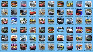 Car Parking, Dr Driving, Crash Delivery, Drift Car Parking, Car Simulator, Car Parking Pro Driver