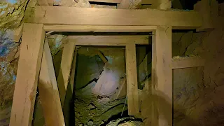 Climbing Old Ladders in an Abandoned Mine to Reach a Lower Level (Part 2)