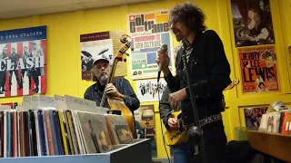 Surprise Peter Wolf performance at Dyno Records in Newburyport