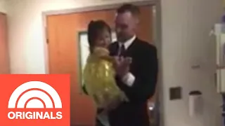 Father Dances With Daughter In Hospital After She Completes First Round Of Chemo | TODAY