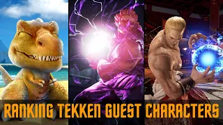 RANKING ALL TEKKEN GUEST CHARACTERS