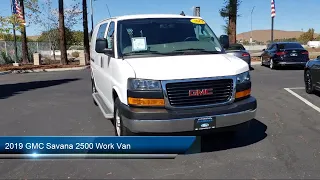 2019 GMC Savana 2500 Work Van 3D Cargo Van Livermore  Brentwood  San Leandro  Concord  Tracy