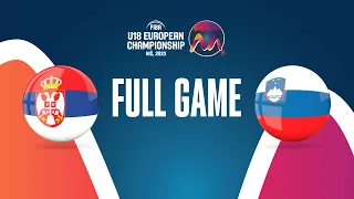 Serbia v Slovenia | Full Basketball Game | FIBA U18 European Championship 2023