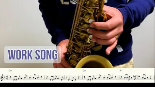 [Jazz Alto Sax]Work Song[Adlib]