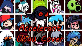 Accelerant but Every Turn a Different Character Sings (FNF Everyone Sing Accelerant) - [UTAU Cover]