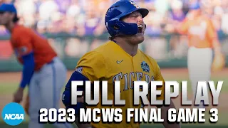 LSU vs. Florida: 2023 Men's College World Series Final Game 3 | FULL REPLAY