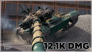 WZ-111 model 5A - 12.1K Damage 5 Kills - World of Tanks