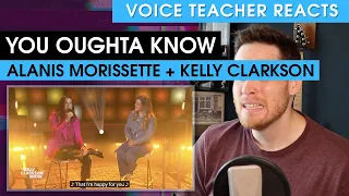 Voice Teacher Reacts to Kelly Clarkson and Alanis Morissette - You Oughta Know