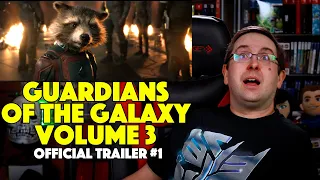 REACTION! Guardians of the Galaxy Volume 3 Trailer #1 - Chris Pratt Movie 2023