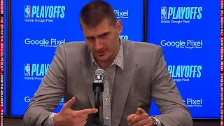 Nikola Jokic Talks Game 2 Win vs Suns, Postgame Interview