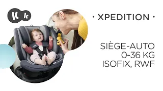 Siège pivotant 0-36 kg XPEDITION | ISOFIX | RWF 0-18 kg