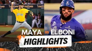 Emilio Bonifacio Vs Yunesky Maya🔥Epicos Enfrentamientos Licey Vs Aguilas