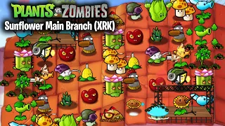 PvZ Sunflower Main Branch (XRK) v0.0.7 (Part 5) | 5 Lanes of Pool!! Bungee Wall-Nut!!! | Download