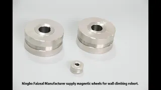 Magnetic wheel for Wall Climbing Robort | Ningbo Faizeal