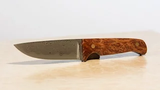 Making a Knife - S*n-Mai Damascus - Part 2