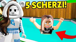 5 SCHERZI DA FARE AI GIOCATORI SI BROOKHAVEN SU ROBLOX!