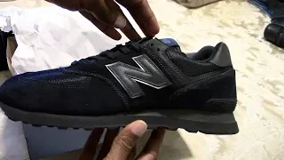 New Balance 574 Classic "Triple Black" Review + On Foot