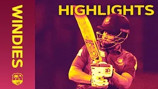 Tamim & Shakib Put On Record Stand - Windies v Bangladesh 1st ODI 2018 | Extended Highlights