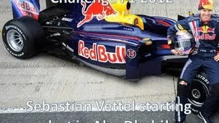 CHALLENGE F1 2012 - Vettel From The Back in Abu Dhabi