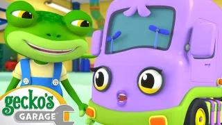 Gecko Mends Mummy Truck | Gecko's Garage | Trucks For Children | Cartoons For Kids