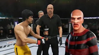 Bruce Lee vs. Freddy Krueger [EA Sports UFC 3] - K1 Rules