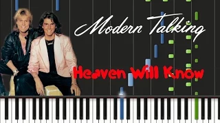 Modern Talking - Heaven Will Know [Synthesia Tutorial]