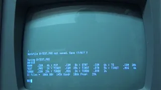 CP/M in 80 columns on the Coleco Adam computer