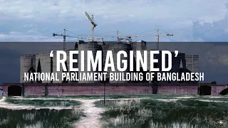 "Reimagined" National Parliament Building of Bangladesh (জাতীয় সংসদ ভবন) | Animated Short Film