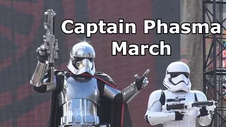 Captain Phasma Leads First Order Stormtroopers March - STAR WARS - Disney's Hollywood Studios