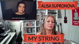 Алиса Супронова Reaction MY STRING Reaction Алиса Супронова TSEL Reacts ...