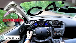 Citroen C4 Hatchback 1.6 HDi 2014 | 92HP-230NM | POV TEST DRIVE, POV ACCELERATION, REVIEW |#DrivePOV
