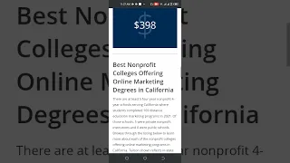 Best Masters in Digital Marketing in California USA 2023 || 5 Best Online Colleges for Busy Adults