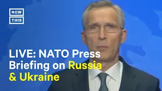 NATO Secretary General Jens Stoltenberg Holds News Conference I LIVE