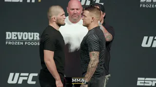 UFC 242: Khabib Nurmagomedov vs. Dustin Poirier Summer Staredown - MMA Fighting