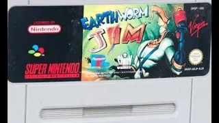 Earthworm Jim  (アースワームジム  _ スーパーファミコン) Longplay