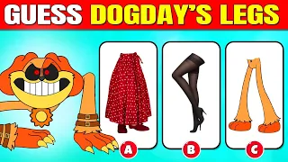 Guess The Monster By Emoji & LEGS | Smiling Critters Poppy Playtime Chapter 3  | Dogday, Catnap