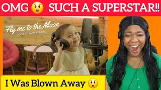 SARINA HILARIO TWO YEAR OLD SINGING FLY ME TO THE MOON (COVER).. This Was Just Perfect 👌  [REACTION]