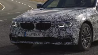 2017 BMW 5 Series exterior design teaser