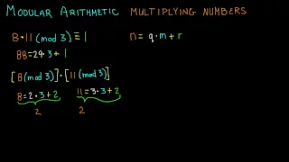 How to Multiply  in Modular Arithmetic - Cryptography - Lesson 5