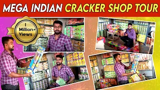 MEGA INDIAN Firecracker  Shop Tour - Diwali 2019