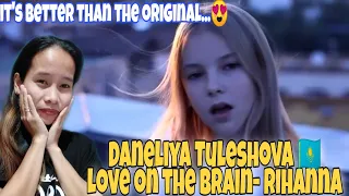 Rihanna- LOVE ON THE BRAIN (cover by DANELIYA TULESHOVA) данелия тулешова