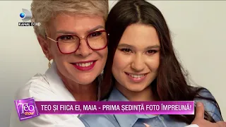Teo Show (31.05.2021) - Teo si fiica ei, Maia, prima sedinta foto impreuna!