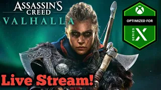 🔴 Assassins' Creed Valhalla Live Gameplay 🔴 🎮 Xbox Series X & PS5 🎮 👉🏽1440p60👈🏽