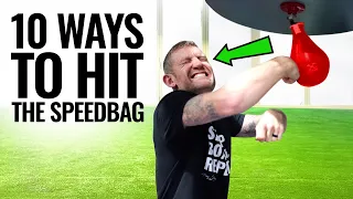 10 Ways To Hit The Speed Bag W/ Tony Jeffries | SUBSCRIBE FOR MORE