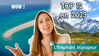 OÙ PARTIR EN VOYAGE EN 2023 ? TOP 12 des destinations originales à ne pas manquer !