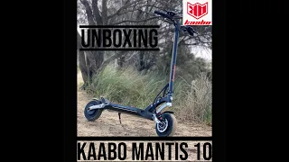 Kaabo Mantis 10 Unboxing | Review