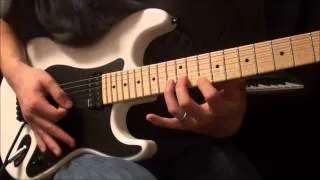 Gus G Style Guitar Lick ( with tabs)